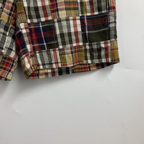 Peter Millar Men's Patchwork 100% Cotton Flat Front 8" Inseam Shorts Size 34 - Picture 5 of 13